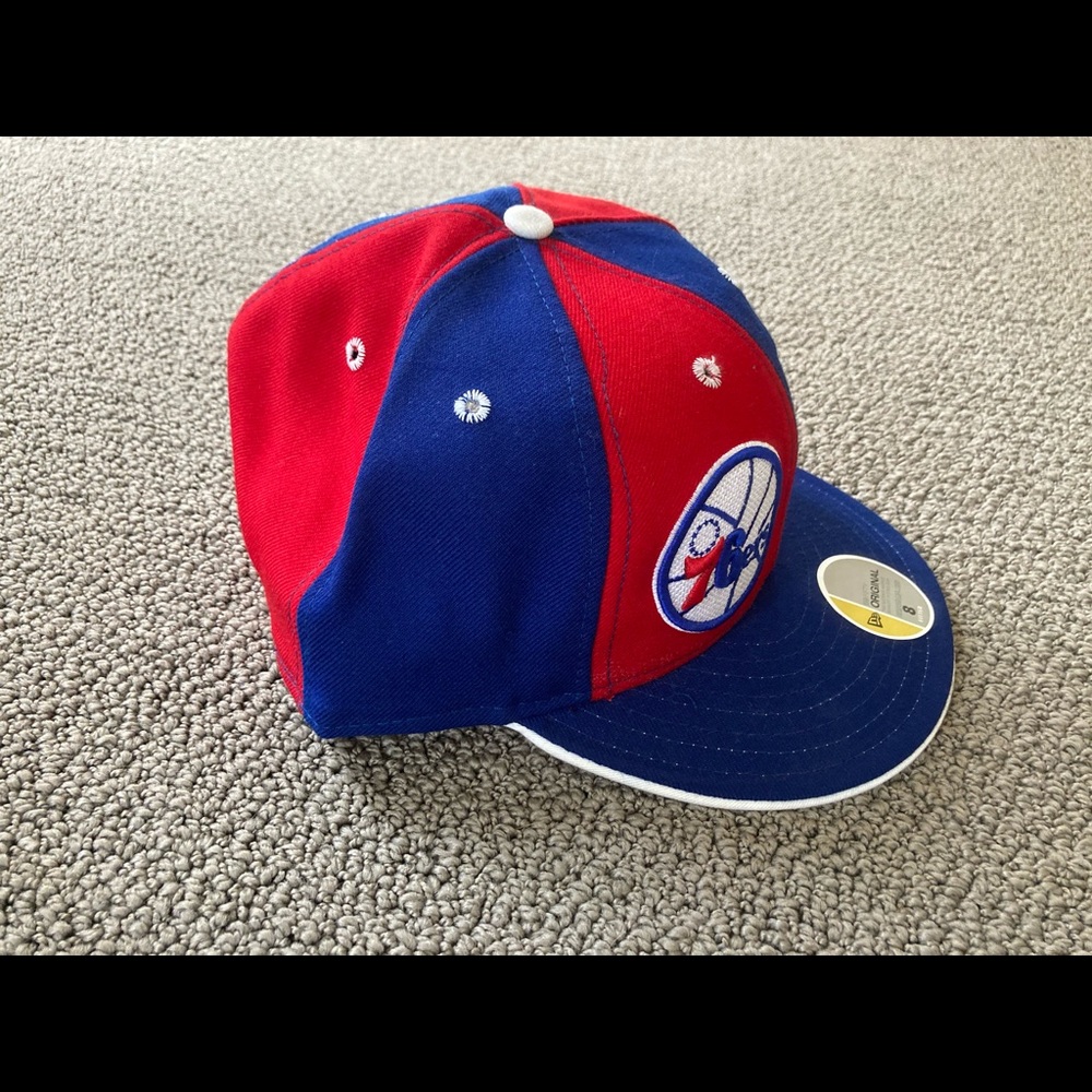 SOLD ELSEWHERE Philadelphia 76ers z 8 Hat Sixers - Picture 2 of 6